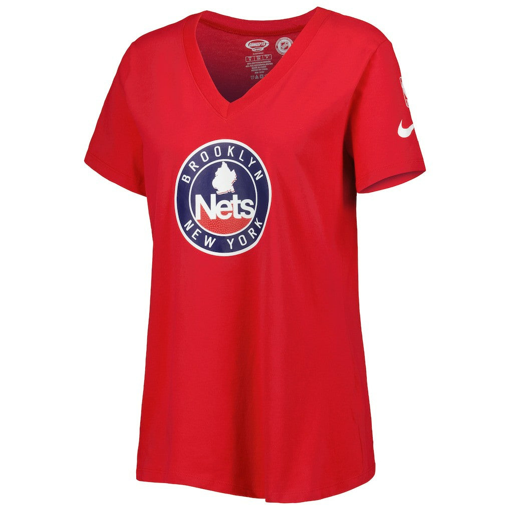 NBA Brooklyn Nets Women's Local Performance V-Neck T-Shirt