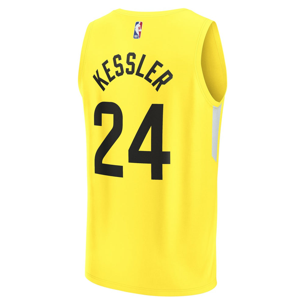 NBA Walker Kessler Utah Jazz Fast Break Replica Player Jersey