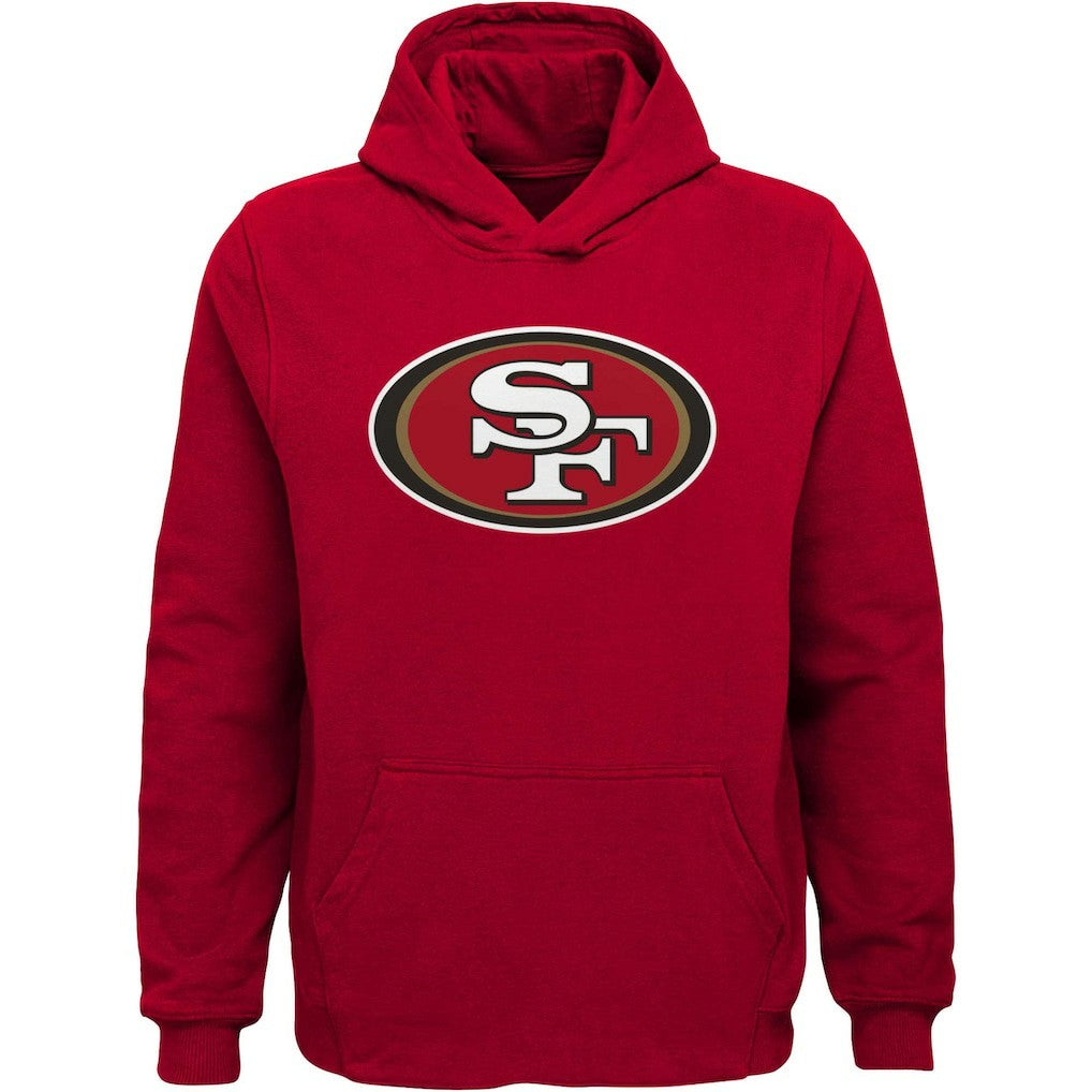 Youth Team Logo Pullover Hoodie - San Francisco 49ers