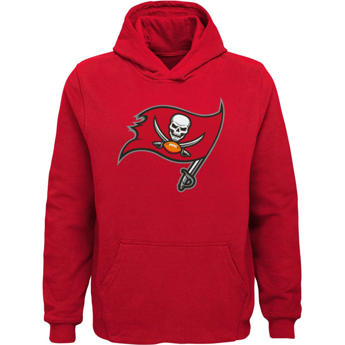 Youth Team Logo Pullover Hoodie - Tampa Bay Buccaneers