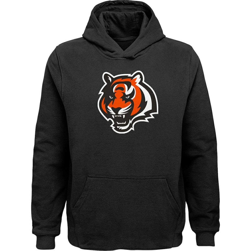Youth Team Logo Pullover Hoodie - Cincinnati Bengals