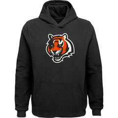 Youth Team Logo Pullover Hoodie - Cincinnati Bengals