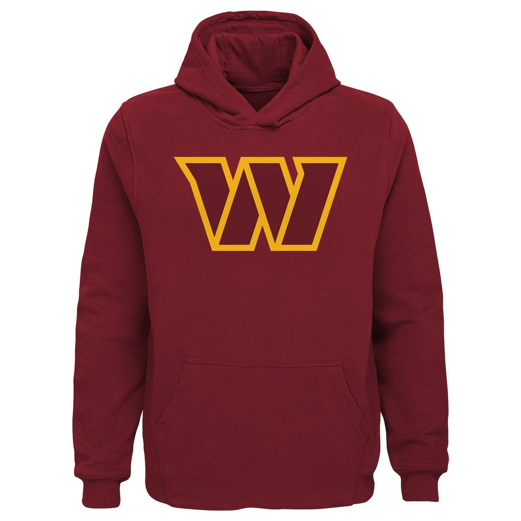 Youth Team Logo Pullover Hoodie - Washington Commanders