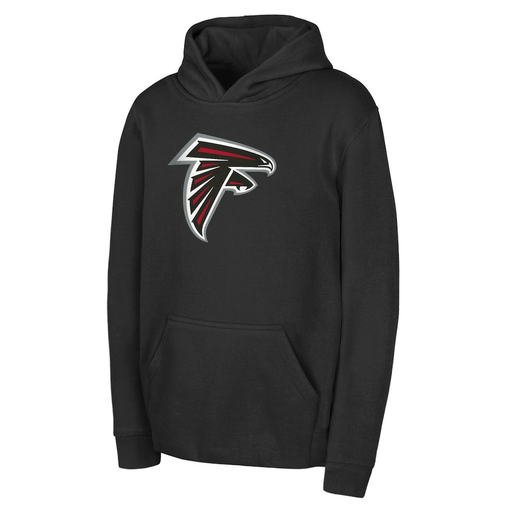 Youth Team Logo Pullover Hoodie - Atlanta Falcons
