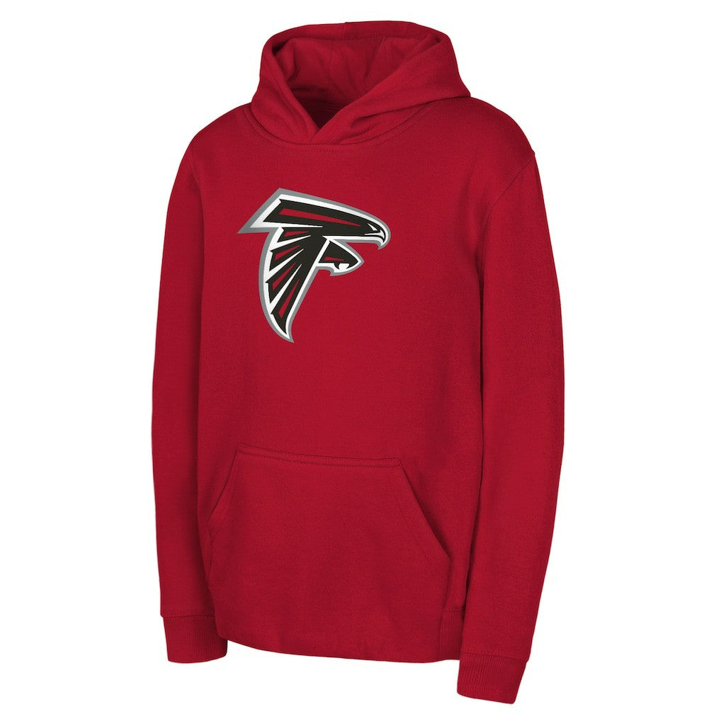 Youth Team Logo Pullover Hoodie - Atlanta Falcons