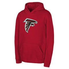 Youth Team Logo Pullover Hoodie - Atlanta Falcons