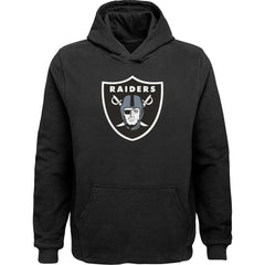 Youth Team Logo Pullover Hoodie - Las Vegas Raiders