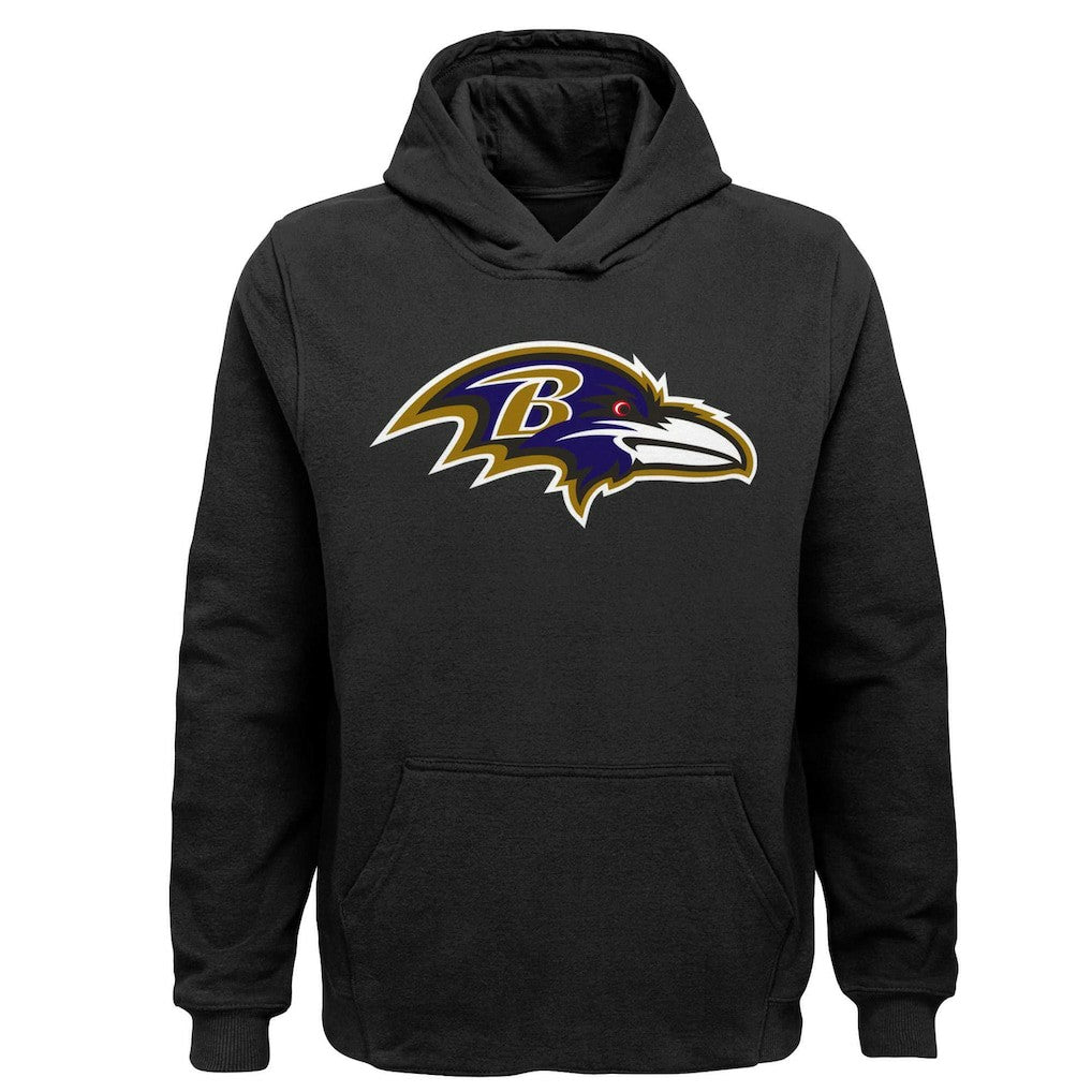 Youth Team Logo Pullover Hoodie - Baltimore Ravens