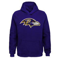 Youth Team Logo Pullover Hoodie - Baltimore Ravens