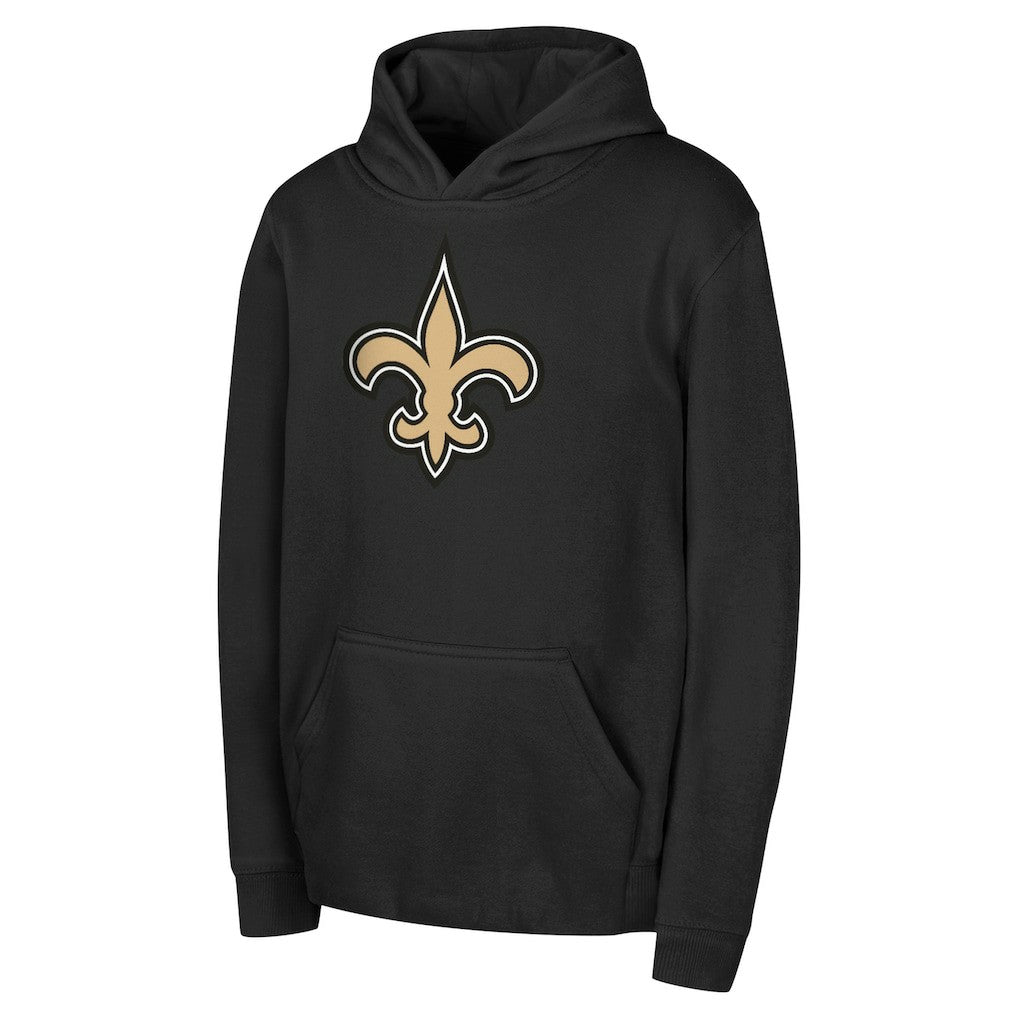 Youth Team Logo Pullover Hoodie - New Orleans Saints