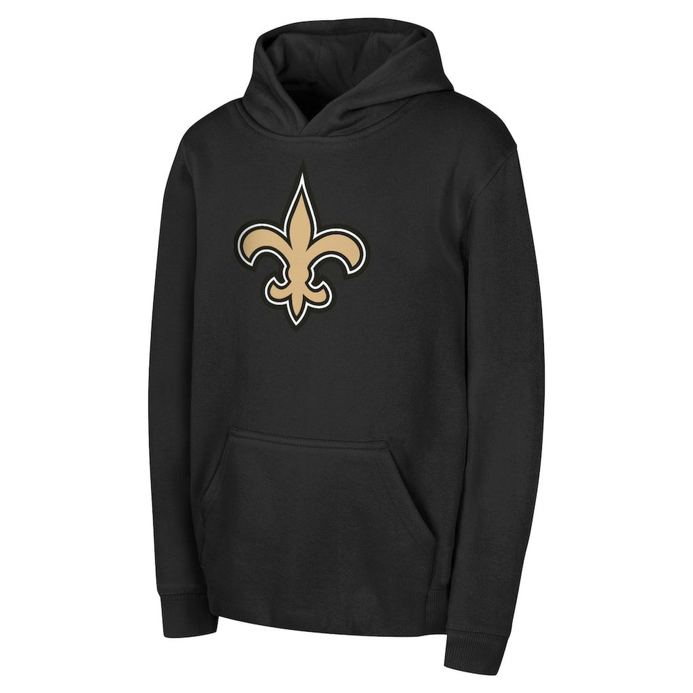 Youth Team Logo Pullover Hoodie - New Orleans Saints