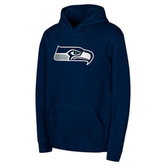 Youth Team Logo Pullover Hoodie - Seattle Seahawks