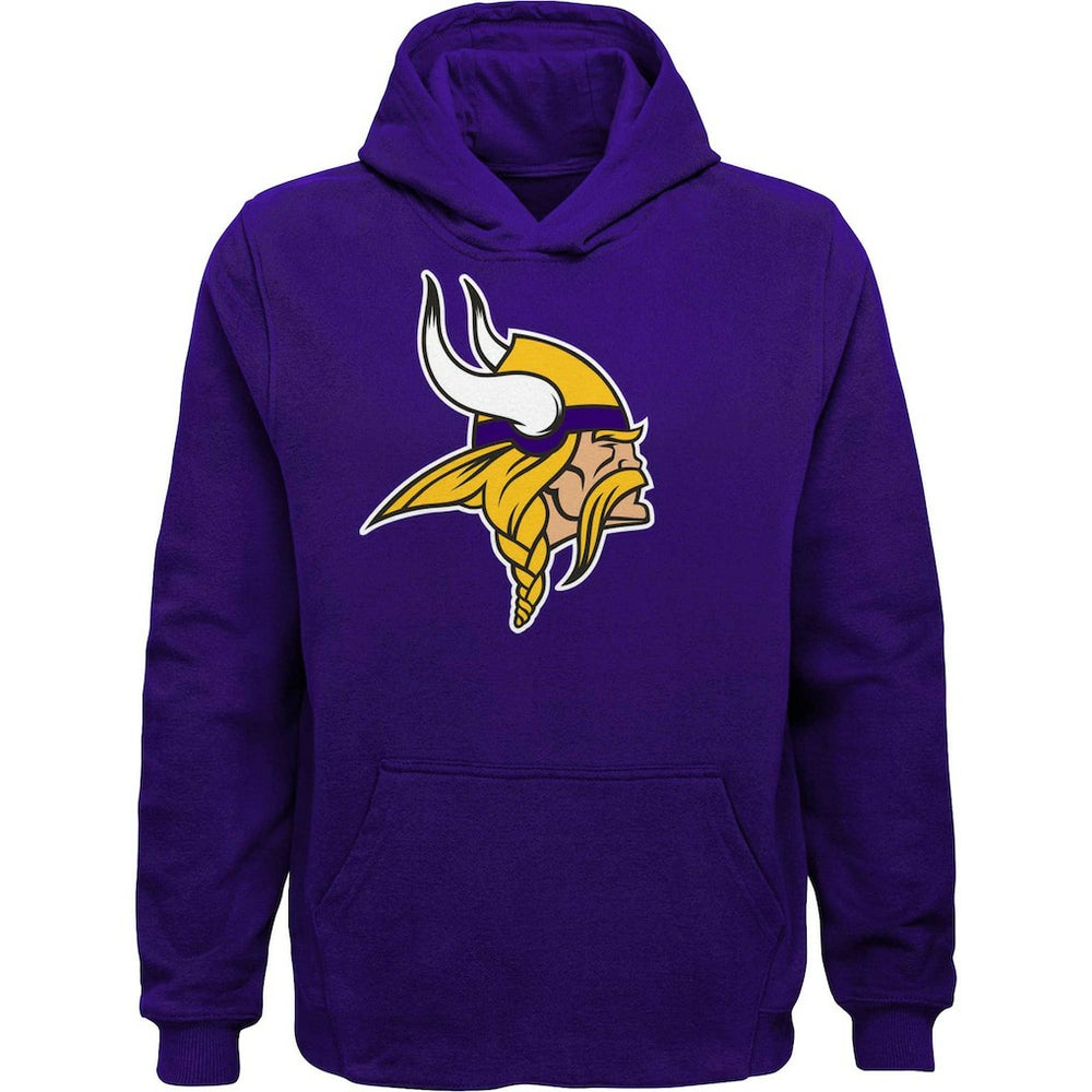 Youth Team Logo Pullover Hoodie - Minnesota Vikings