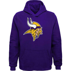 Youth Team Logo Pullover Hoodie - Minnesota Vikings