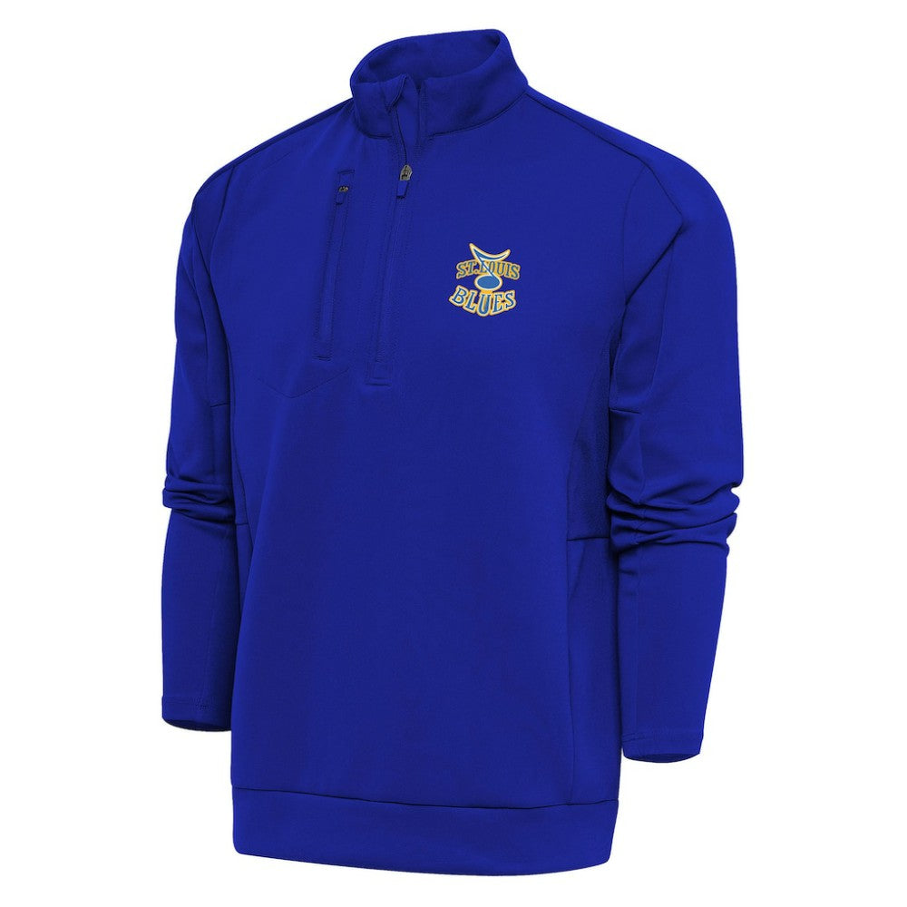 NHL Royal St. Louis Blues Antigua Special Edition 2.0 Generation Quarter-Zip Pullover Top