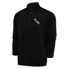 NHL Black Vegas Golden Knights Antigua Special Edition 2.0 Generation Quarter-Zip Pullover Top