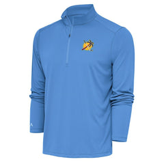 NHL Light Blue Florida Panthers Antigua Special Edition 2.0 Tribute Quarter-Zip Pullover Top