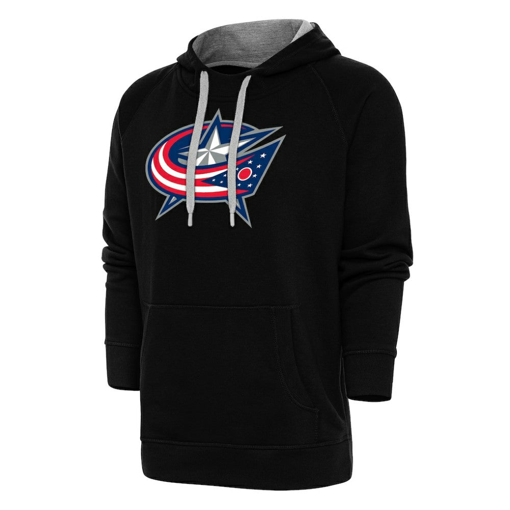NHL Black Columbus Blue Jackets Antigua Special Edition 2.0 Victory Pullover Hoodie