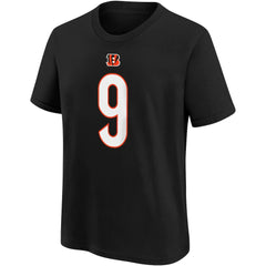 Joe Burrow  Youth Player Name & Number T-Shirt - Cincinnati Bengals