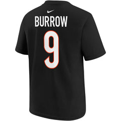 Joe Burrow  Youth Player Name & Number T-Shirt - Cincinnati Bengals