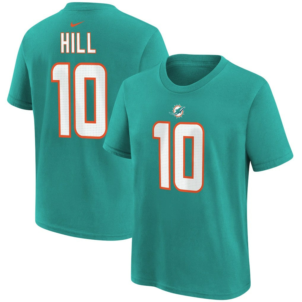 Tyreek Hill  Youth Player Name & Number T-Shirt - Miami Dolphins