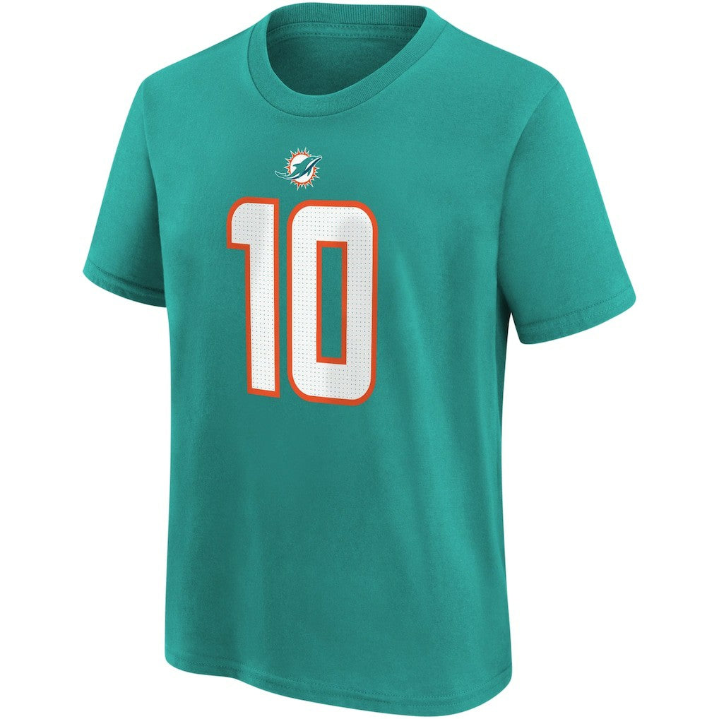 Tyreek Hill  Youth Player Name & Number T-Shirt - Miami Dolphins