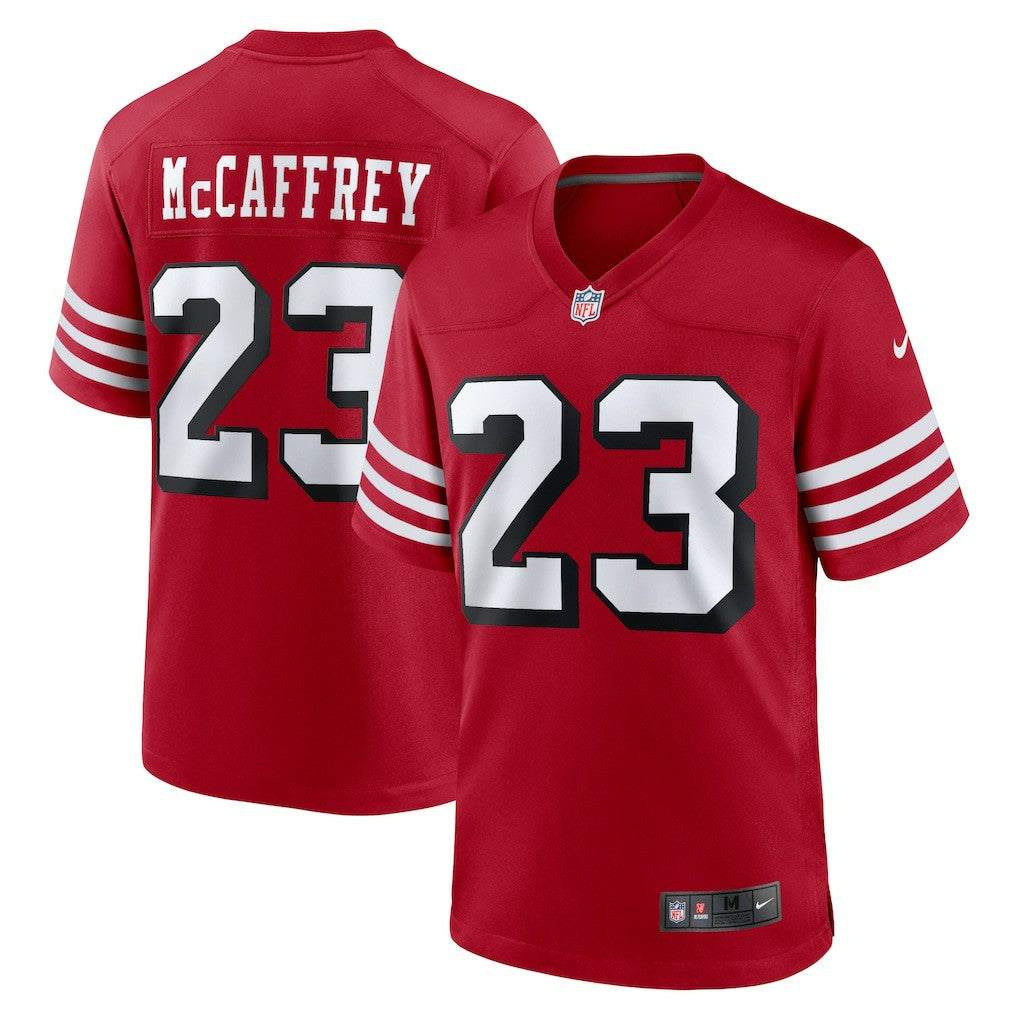 Christian McCaffrey  Alternate Game Player Jersey - San Francisco 49ers