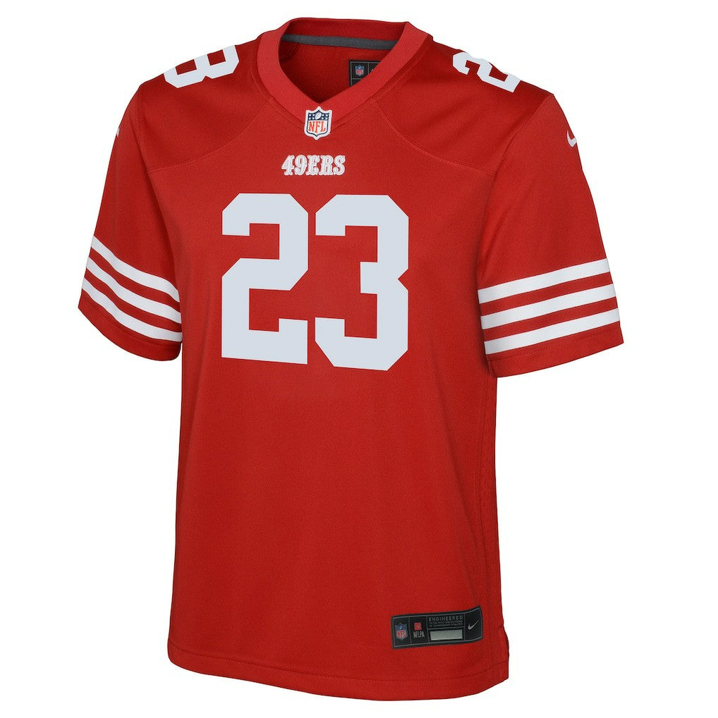 Christian McCaffrey  Youth Game Jersey - San Francisco 49ers