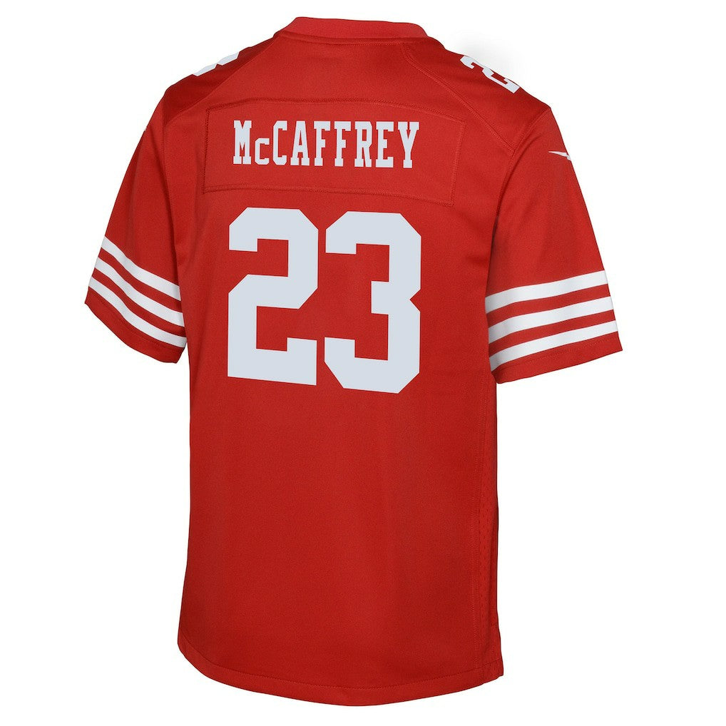 Christian McCaffrey  Youth Game Jersey - San Francisco 49ers
