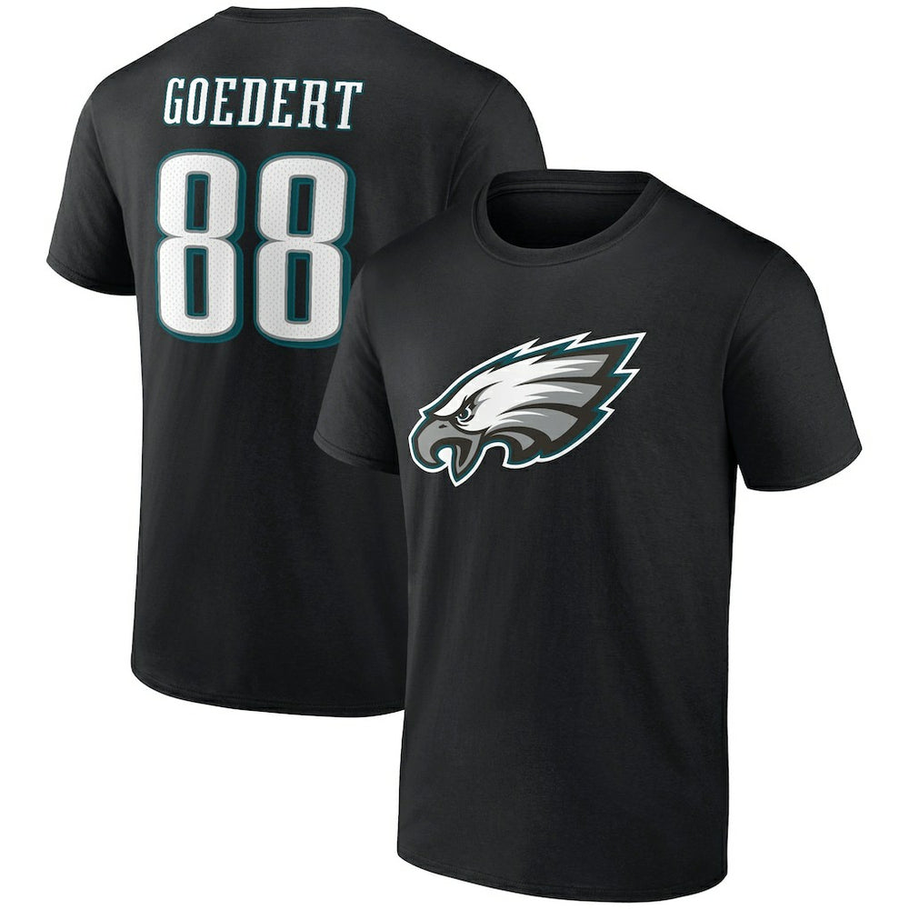 Dallas Goedert  Icon Player Name & Number T-Shirt - Philadelphia Eagles