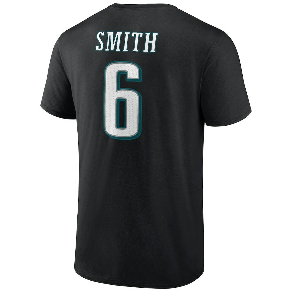 DeVonta Smith  Icon Player Name & Number T-Shirt - Philadelphia Eagles