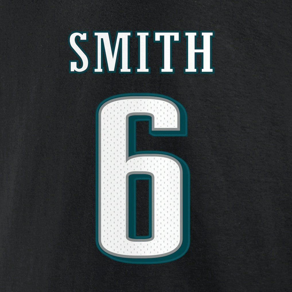 DeVonta Smith  Icon Player Name & Number T-Shirt - Philadelphia Eagles
