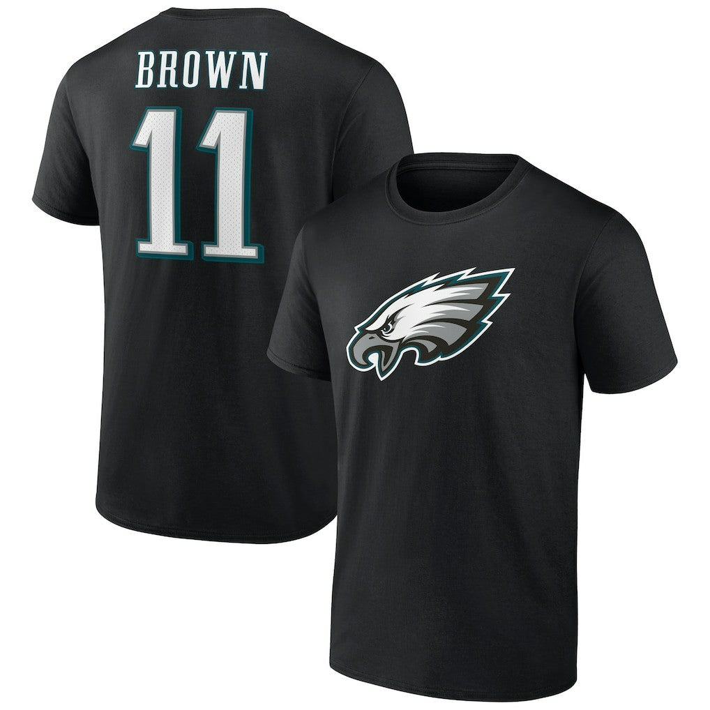 A.J. Brown  Icon Player Name & Number T-Shirt - Philadelphia Eagles
