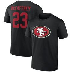 Christian McCaffrey  Icon Player Name & Number T-Shirt - San Francisco 49ers