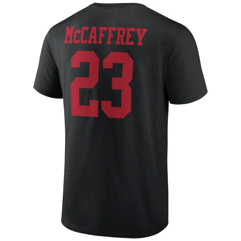 Christian McCaffrey  Icon Player Name & Number T-Shirt - San Francisco 49ers