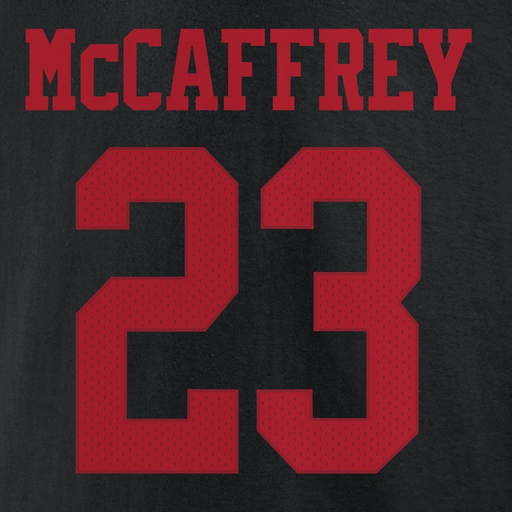 Christian McCaffrey  Icon Player Name & Number T-Shirt - San Francisco 49ers