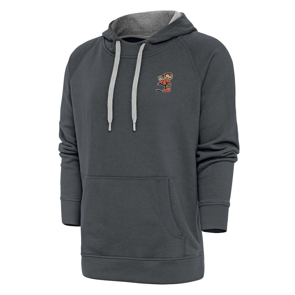 Antigua Team Logo Victory Pullover Hoodie - Cleveland Browns