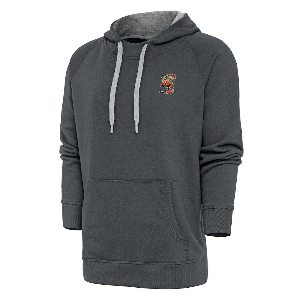 Antigua Team Logo Victory Pullover Hoodie - Cleveland Browns