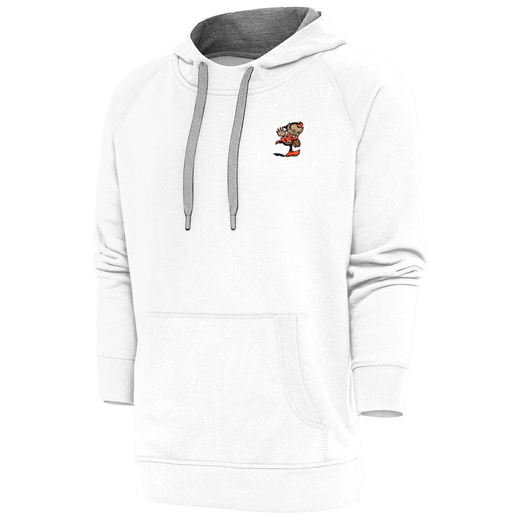 Antigua Team Logo Victory Pullover Hoodie - Cleveland Browns