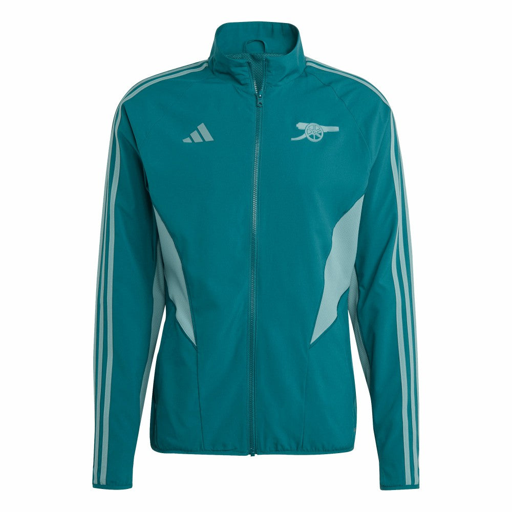 Arsenal 2023/24 Anthem Full-Zip Jacket - Adidas Green