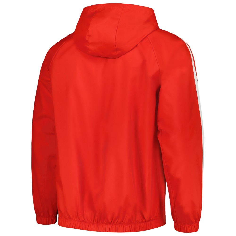 Bayern Munich 2023/24 DNA Raglan Full-Zip Windbreaker - Adidas Red