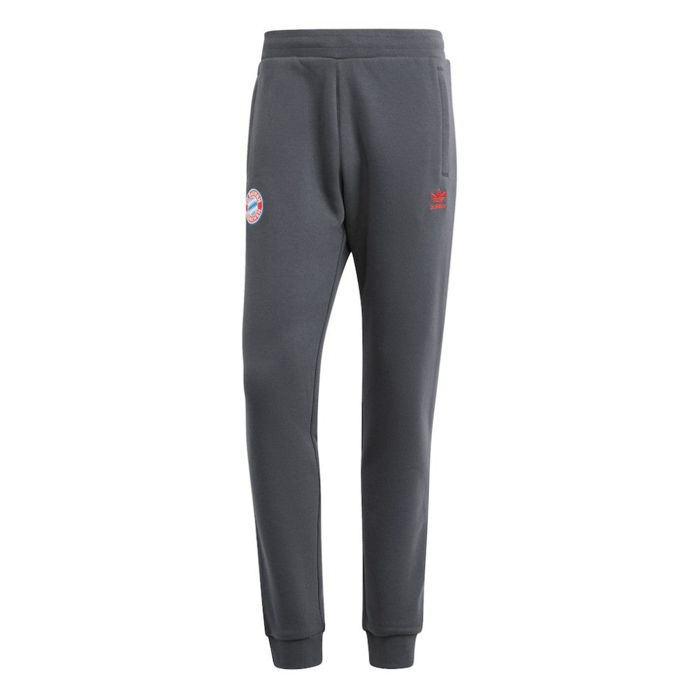 Bayern Munich Originals Essentials Pants - Adidas Charcoal