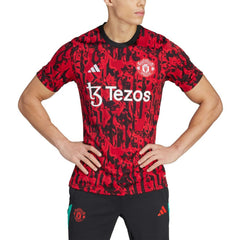 Manchester United 2023/24 Pre-Match Top - Adidas Red