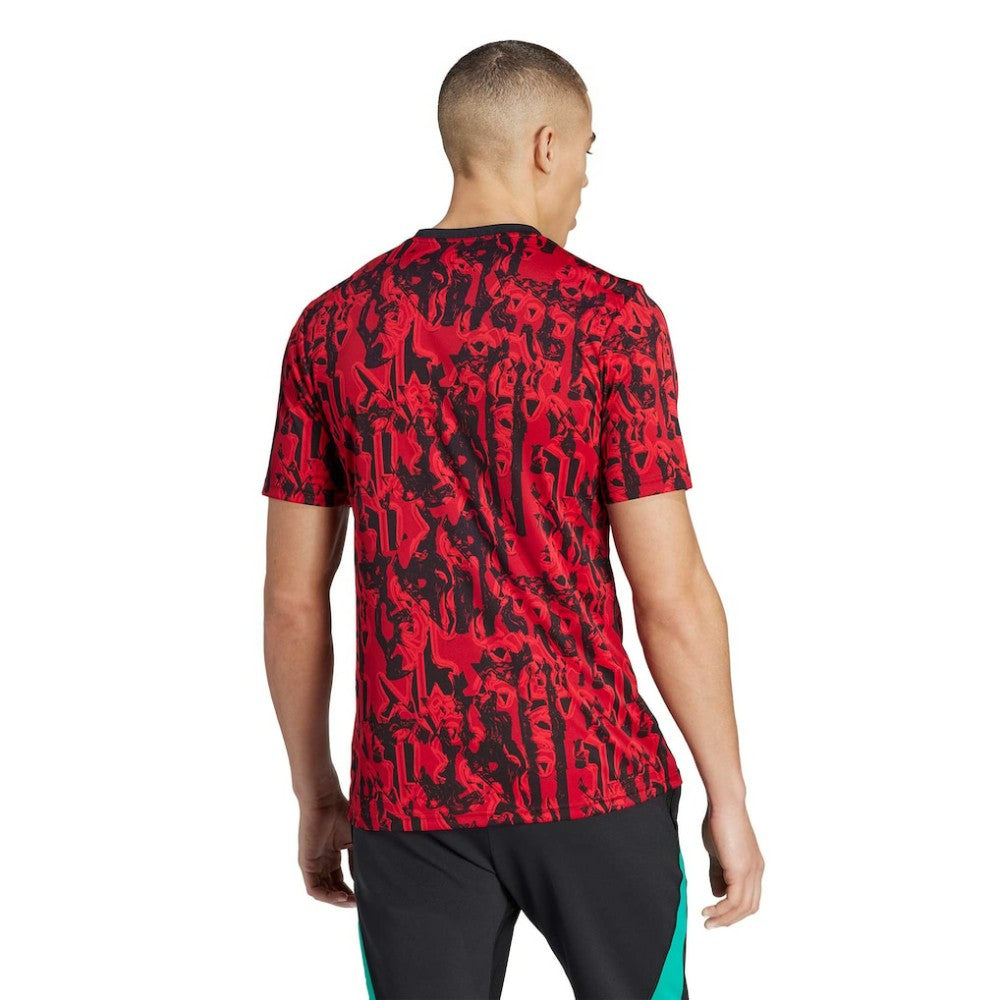 Manchester United 2023/24 Pre-Match Top - Adidas Red
