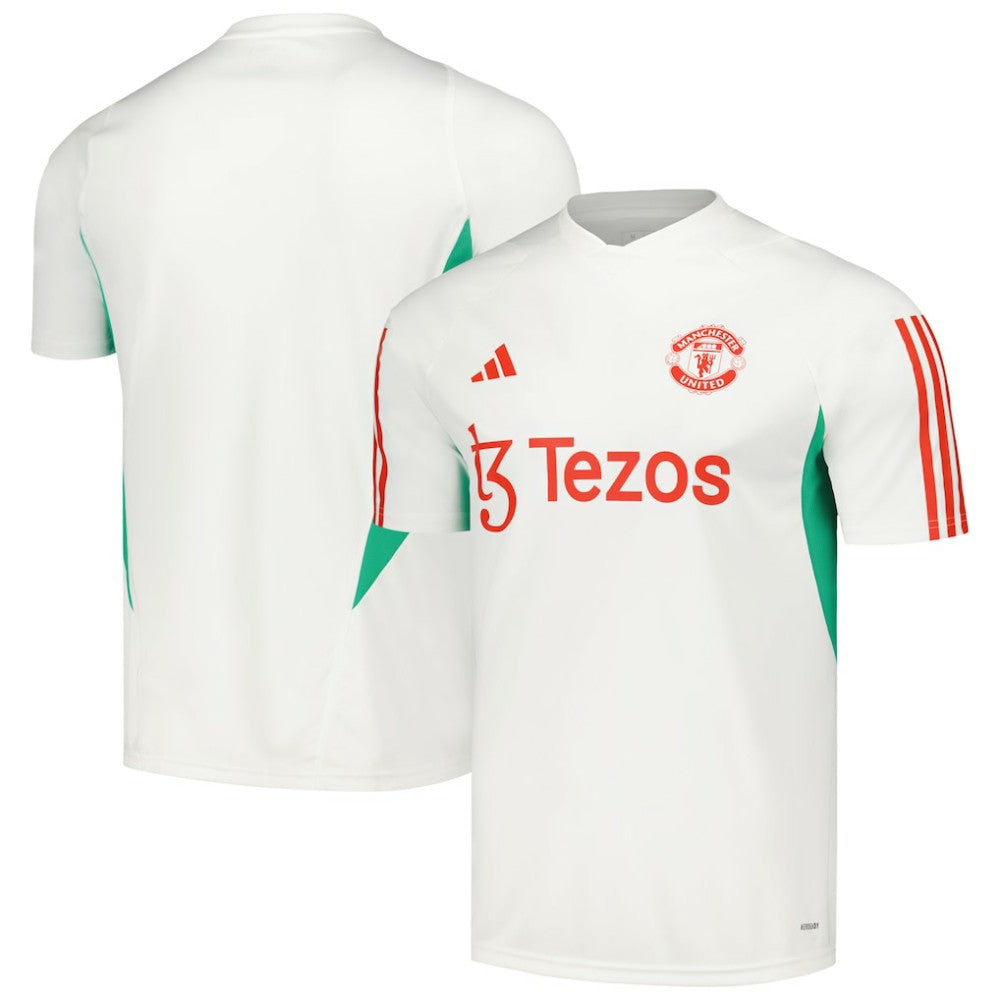 Manchester United 2023/24 Training Jersey - Adidas White