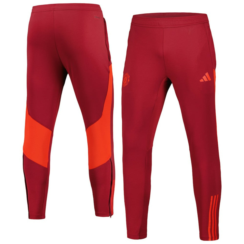 Manchester United 2023/24 AEROREADY Training Pants - Adidas Red