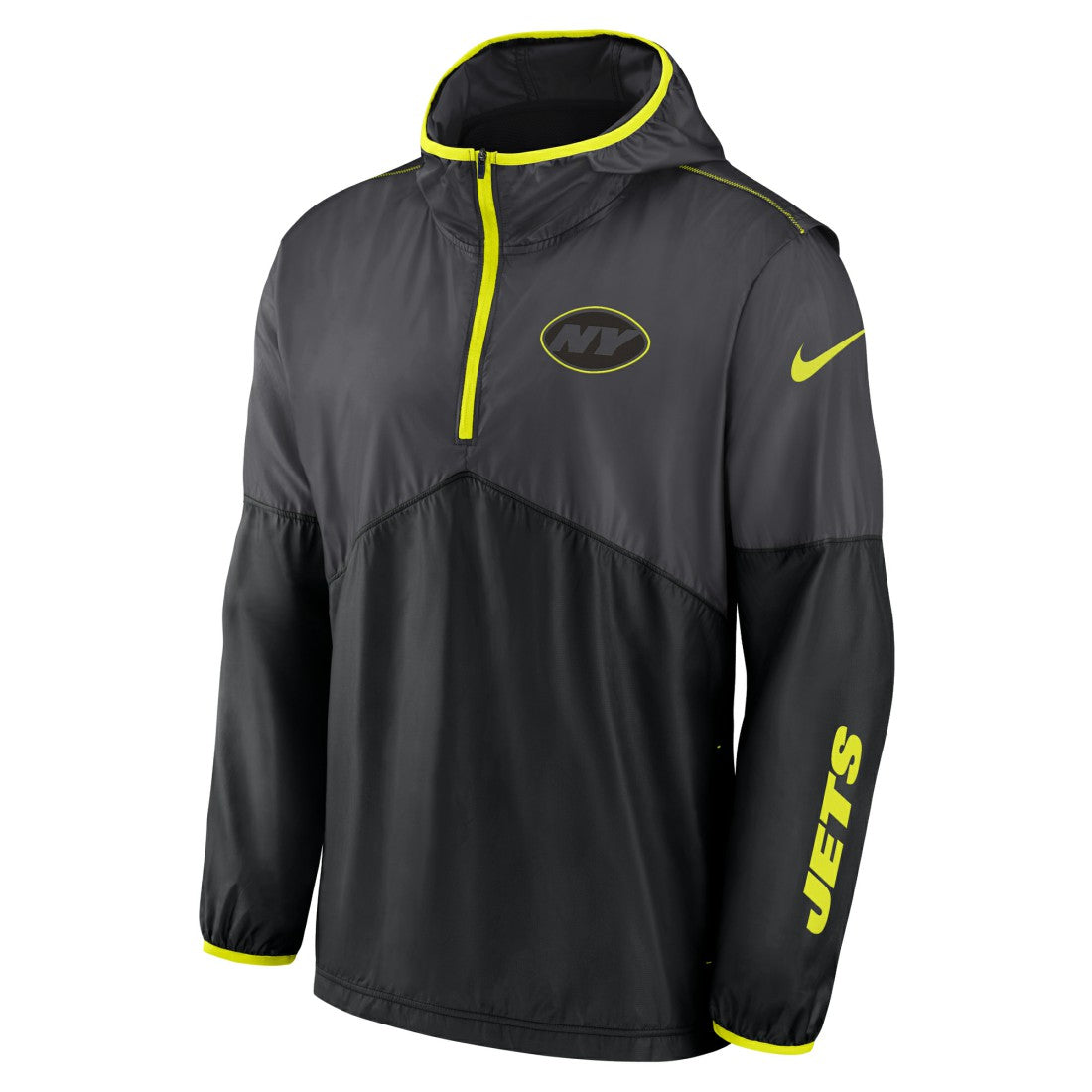 Volt Hoodie Half-Zip Jacket - New York Jets
