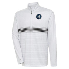 NBA Minnesota Timberwolves Antigua Bullseye Quarter-Zip Pullover Top