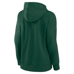 NHL Green Minnesota Wild Women's Primary Logo Pullover Hoodie