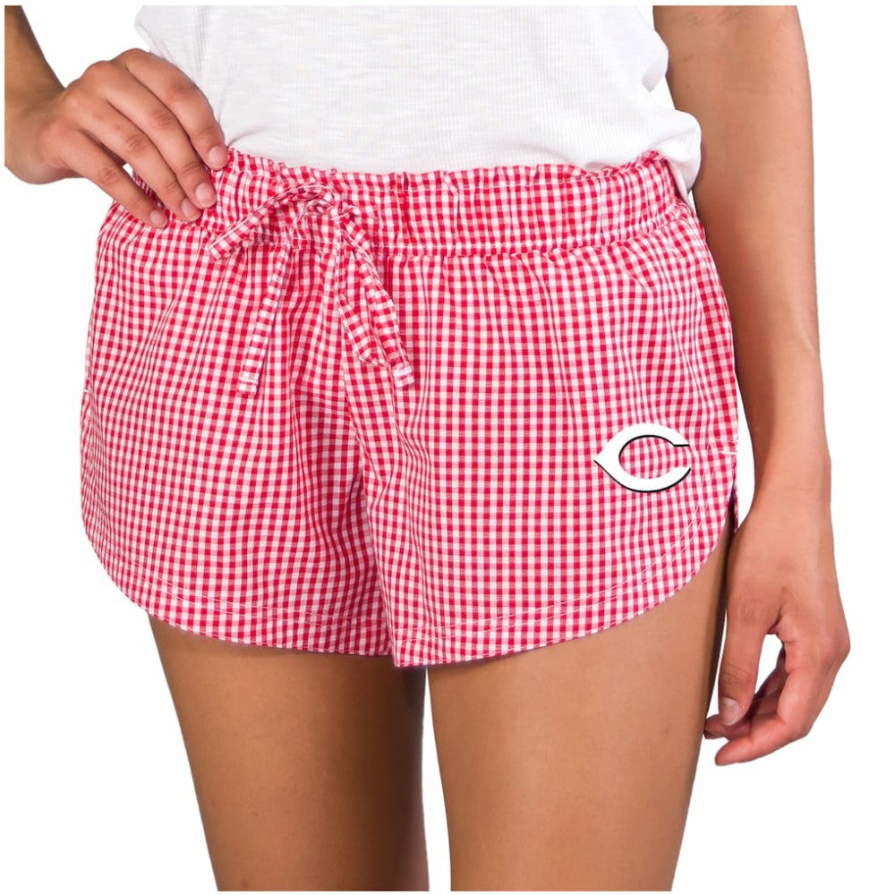 MLB Cincinnati Reds Concepts Sport Women's Tradition Woven Shorts